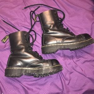 Steel toe dr martens